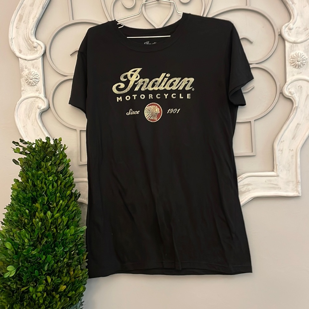 Indian Motorcycle Black T-shirt Large